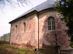 Renovace původních stavebních prvků Lutherského kostela v Libštátě