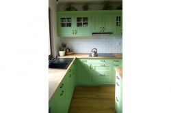 		Kuchyně ve světle zelené